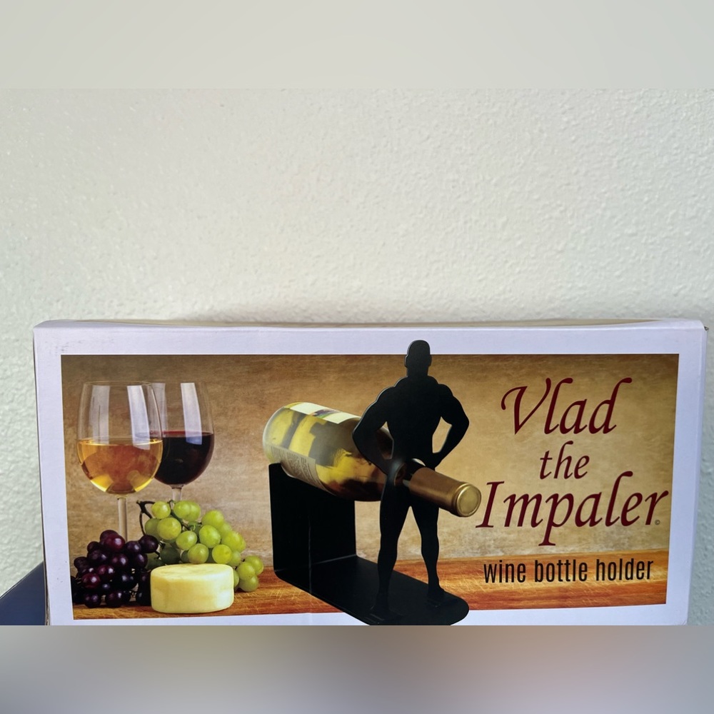 Vlad the Impaler Wine holder Gag Gift Home Decor Wine Rack Bar